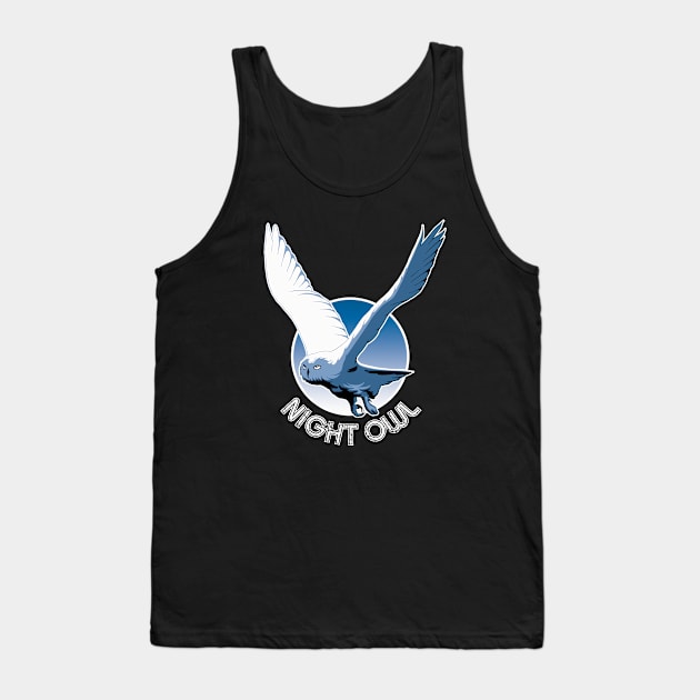 Night owl Tank Top by TMBTM